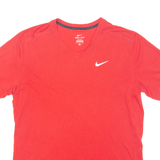 NIKE Dri-fit Womens T-Shirt Red L