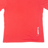 NIKE Dri-fit Womens T-Shirt Red L