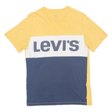 LEVI'S Mens T-Shirt Yellow S