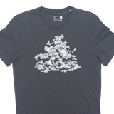 ADIDAS Mens T-Shirt Black S