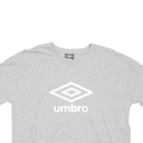 UMBRO Cropped Womens T-Shirt Grey M