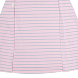 JOULES Striped Womens T-Shirt Pink Long Sleeve Crew Neck UK 10