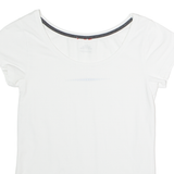 SLAZENGER Womens T-Shirt White UK 10