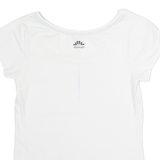 SLAZENGER Womens T-Shirt White UK 10