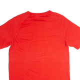 PUMA Mens T-Shirt Red Crew Neck M