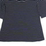 JIGSAW Striped Womens T-Shirt Blue S