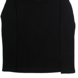 GAP Womens T-Shirt Black Long Sleeve V-Neck M