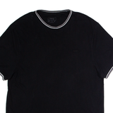 FIRETRAP Mens T-Shirt Black Crew Neck XL
