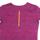 NIKE Animal Print Womens T-Shirt Pink M