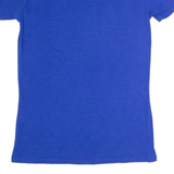 LEE Mens T-Shirt Blue Crew Neck S