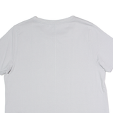 TOM TAILOR Blue Womens T-Shirt Grey Crew Neck M