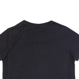 CHAMPION Cropped Womens T-Shirt Black S