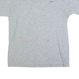 REEBOK Mens T-Shirt Grey L