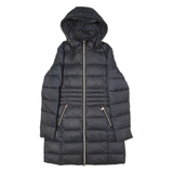 GUESS Womens Puffer Coat Black UK 4