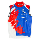 CUORE VMC Brunnen Cycling Mens Jersey Blue Sleeveless L