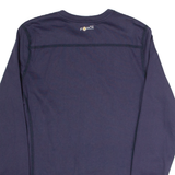 CARHARTT Womens T-Shirt Blue Long Sleeve S