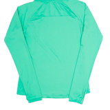NIKE Hoodied Womens Jersey Green Long Sleeve M