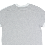 ADIDAS Womens T-Shirt Grey Crew Neck UK 12