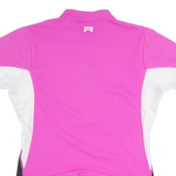 RACER Cycling Womens Jersey Pink 1/4 Zip S