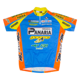 GIORDANA Cycling Mens Jersey Blue 1/4 Zip M
