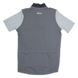 DECATHLON Cycling Mens Jersey Grey 1/4 Zip S
