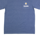 CARHARTT Mens T-Shirt Blue M