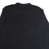DICKIES Mens T-Shirt Black Long Sleeve XL
