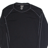 CARHARTT Womens T-Shirt Black Long Sleeve 2XL