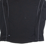 CARHARTT Womens T-Shirt Black Long Sleeve 2XL