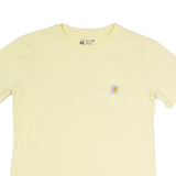 CARHARTT Loose Fit Womens T-Shirt Yellow S