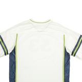 LEE 53 Mens Football Shirt Jersey White USA V-Neck XL