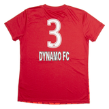 ADIDAS Cheltenham Town Mens Football Shirt Jersey Red USA V-Neck M