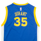 ADIDAS Golden State Warriors Mens Football Shirt Jersey Blue Sleeveless USA XL