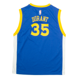 ADIDAS Golden State Warriors Mens Football Shirt Jersey Blue Sleeveless USA XL