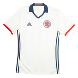 ADIDAS Federacion Colombiana De Futbol Mens Football Shirt Jersey White S