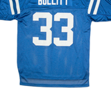 REEBOK NFL 33 Mens Jersey Blue USA V-Neck Nylon L