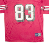 REEBOK San Francisco 49ers Mens Football Shirt Jersey Maroon USA V-Neck M