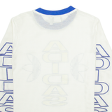 ADIDAS Womens Jersey White Long Sleeve Roll Neck UK 18