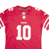 NIKE San Francisco 49ers Mens Football Shirt Jersey Maroon USA V-Neck M