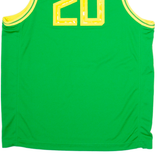 NIKE Fighting Ducks Mens Jersey Green Sleeveless USA V-Neck L