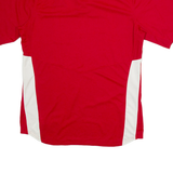 ADIDAS Baseball Mens Jersey Red Button Neck L