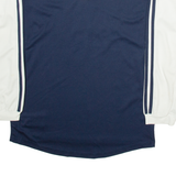 ADIDAS Pacers Mens Football Shirt Jersey Blue Long Sleeve USA V-Neck XL