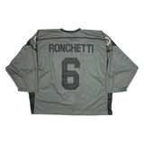 CHL LVGA Signed Mens Jersey Grey USA V-Neck 2XL