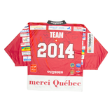 OCHSNER Hockey Mens Jersey Red Long Sleeve V-Neck L