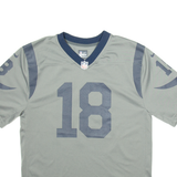NIKE 18 Kupp Mens Jersey Grey USA V-Neck L