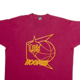 BEST Las Hoops Mens T-Shirt Maroon USA 2XL