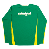 PUMA Fediration Senegalaise Mens Football Shirt T-Shirt Green Long Sleeve M