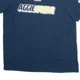 ADIDAS Aggie Pride Mens T-Shirt Blue USA XL