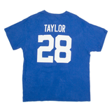 NFL Colts 28 Mens T-Shirt Blue USA L