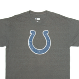 NFL Colts Mens T-Shirt Grey USA L
